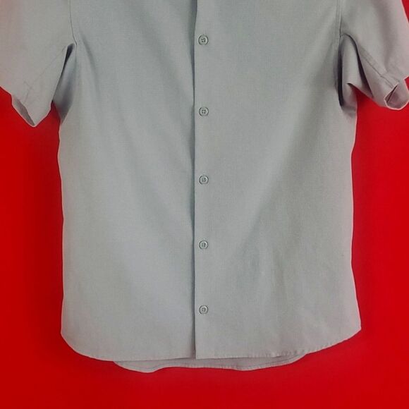 lululemon athletica Gray Casual Button Down Shirt - Picture 4 of 7